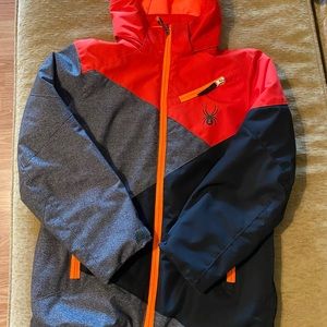 Boys Spyder Ski Jacket.  Size 10